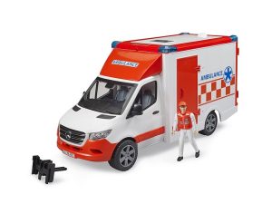 AMBULANCIA MERCEDES-BENZ SPRINTER CON PARAMEDICO 1:16