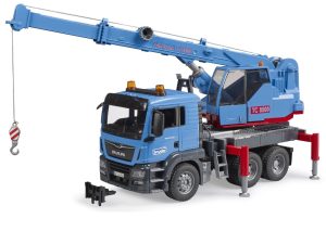 CAMION MAN TGS 26.500 6x4 CON GRUA TELESCOPICA 1:16