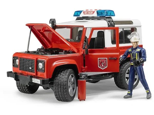 JEEP LAND ROVER DEFENDER CON OPERARIO 1:16 - Imagen 2