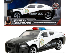 AUTO DODGE CHARGER POLICIA 2006 RAPIDO & FURIOSO 5 1:32