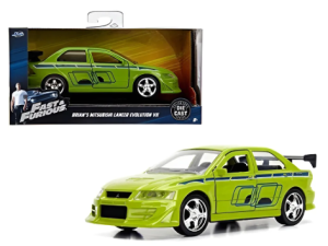 AUTO MITSUBISHI LANCER EVOLUTION VII BRIAN´S RAPIDO & FURIOSO 1:32