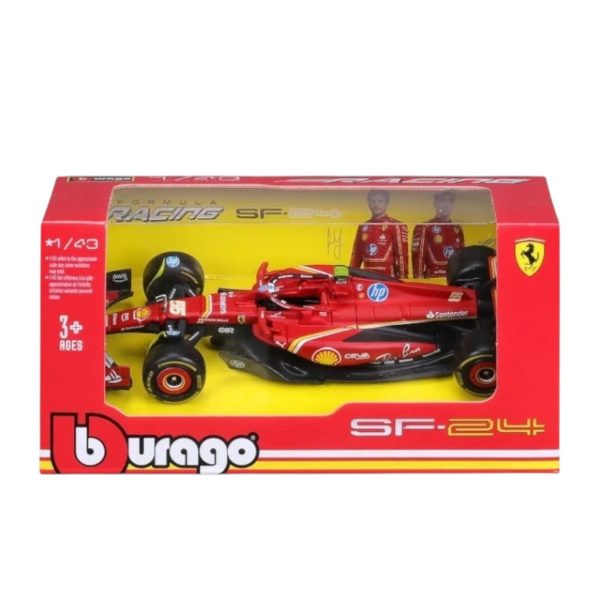 AUTO SFR FERRARI SF 24 2024 CARLOS SAINZ 1:43 - Imagen 6