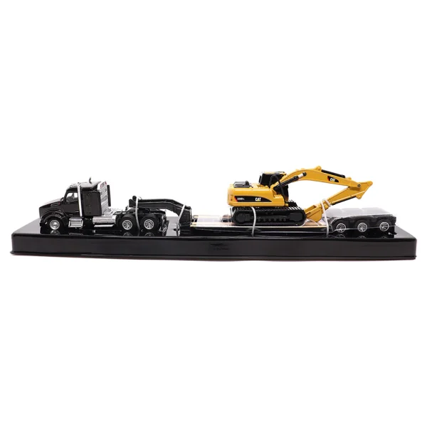 CAMION KENWORTH T880 CAMA BAJA CON EXCAVADORA CAT 320D L 1:87 - Imagen 2