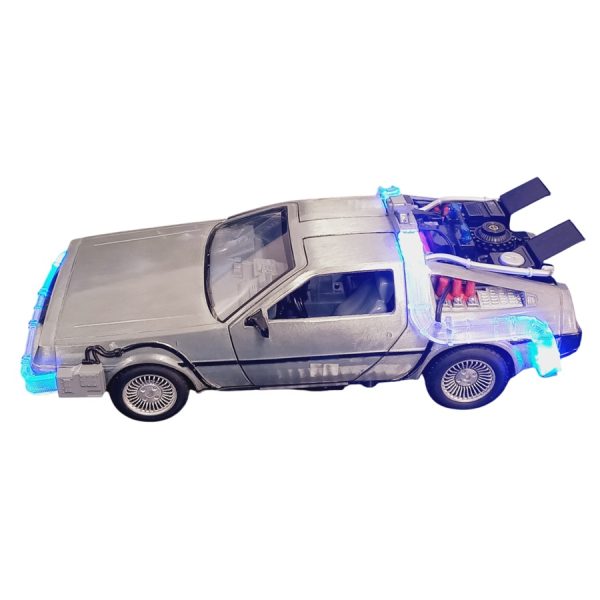 AUTO VOLVER AL FUTURO 1 CON LUCES 1:24 - Imagen 6