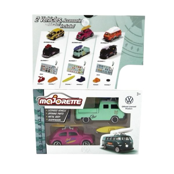SET AUTOS VOLKSWAGEN THE ORIGINALS 1 15x10x5