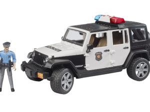 JEEP WRANGLER UNLIMITED POLICIA CON POLICIA 1:16
