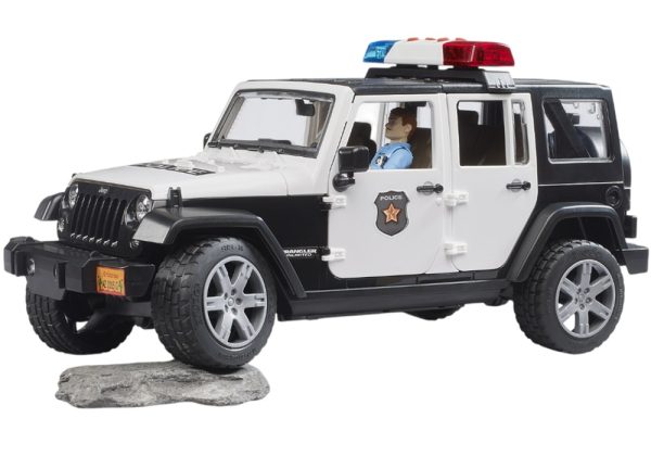 JEEP WRANGLER UNLIMITED POLICIA CON POLICIA 1:16 - Imagen 3