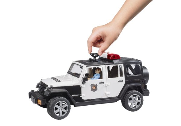 JEEP WRANGLER UNLIMITED POLICIA CON POLICIA 1:16 - Imagen 5