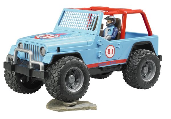 JEEP WRANGLER CON CONDUCTOR 1:16 - Imagen 4