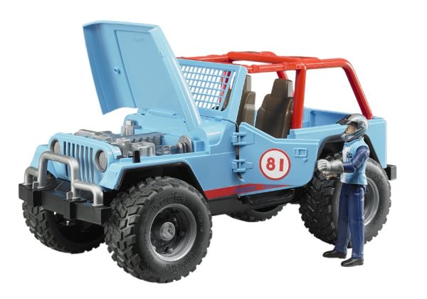 JEEP WRANGLER CON CONDUCTOR 1:16 - Imagen 5