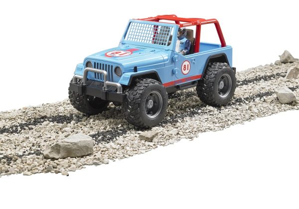JEEP WRANGLER CON CONDUCTOR 1:16 - Imagen 2