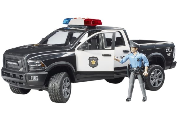 CAMIONETA RAM 2500 POWER WAGON POLICIA CON POLICIA 1:16 - Imagen 3