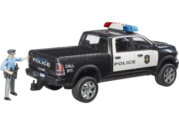CAMIONETA RAM 2500 POWER WAGON POLICIA CON POLICIA 1:16 - Imagen 4