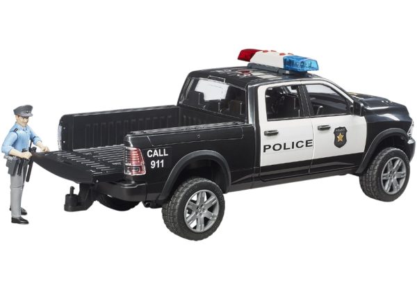 CAMIONETA RAM 2500 POWER WAGON POLICIA CON POLICIA 1:16 - Imagen 5