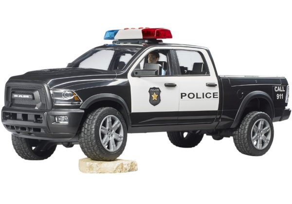 CAMIONETA RAM 2500 POWER WAGON POLICIA CON POLICIA 1:16 - Imagen 7
