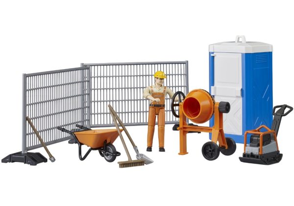 SET DE CONSTRUCCION CON OPERARIO Y HERRAMIENTAS 1:16 - Imagen 2