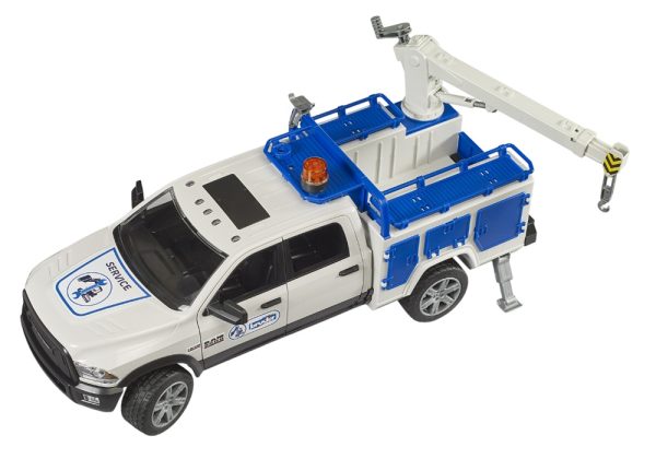 CAMIONETA RAM 2500 HEAVY DUTY RESCATE EN RUTA 1:16 - Imagen 3