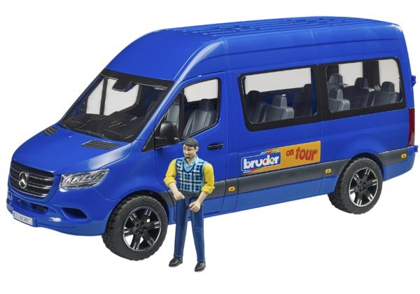 FURGON MERCEDES-BENZ SPRINTER TRANSFER CON CONDUCTOR 1:16