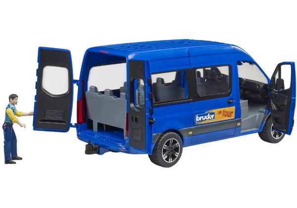 FURGON MERCEDES-BENZ SPRINTER TRANSFER CON CONDUCTOR 1:16 - Imagen 2
