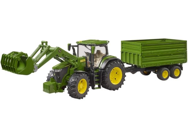 TRACTOR JOHN DEERE 7R 350 CON COLOSO 1:16