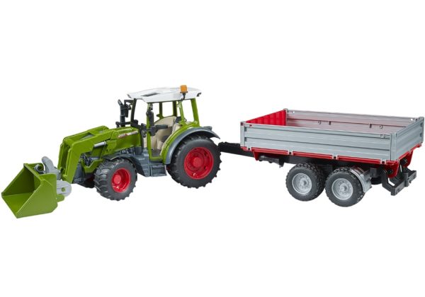 TRACTOR FENDT VARIO 211 CON PALA Y COLOSO 1:16