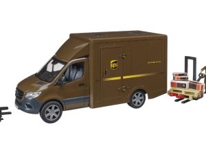 FURGON MERCEDES-BENZ SPRINTER UPS CON CONDUCTOR 1:16
