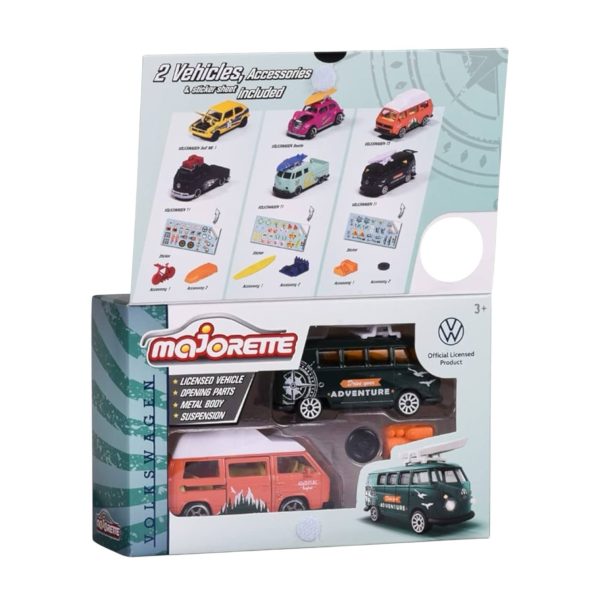 SET AUTOS VOLKSWAGEN THE ORIGINALS 3 15x10x5