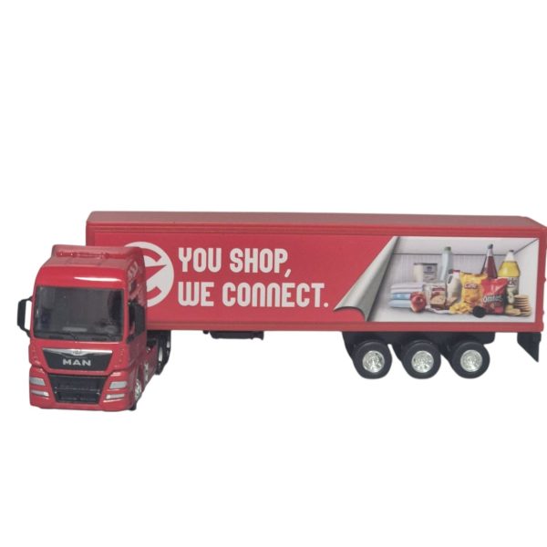 CAMION MAN CON SEMIRREMOLQUE YOU SHOP 1:64 - Imagen 3