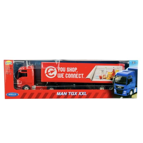 CAMION MAN CON SEMIRREMOLQUE YOU SHOP 1:64 - Imagen 7