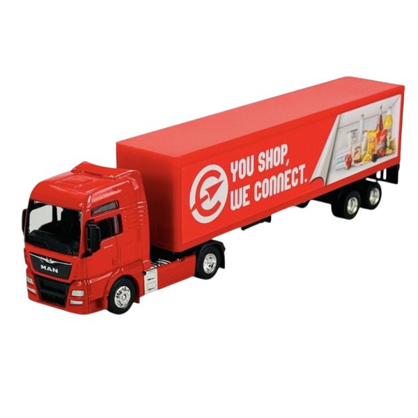 CAMION MAN CON SEMIRREMOLQUE YOU SHOP 1:64 - Imagen 5