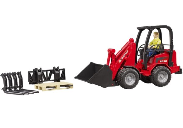 CARGADOR SCHAFFER 2034 CON ACCESORIOS 1:16