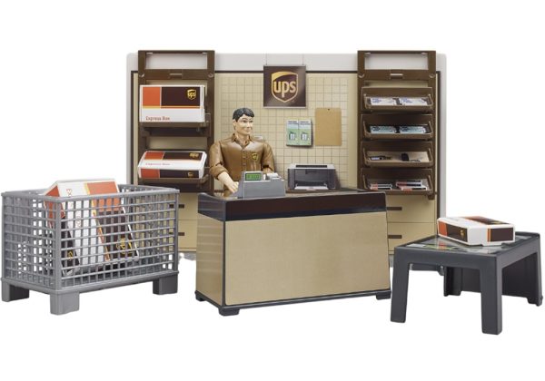 TIENDA UPS BWORLD CON OPERARIO 1:16