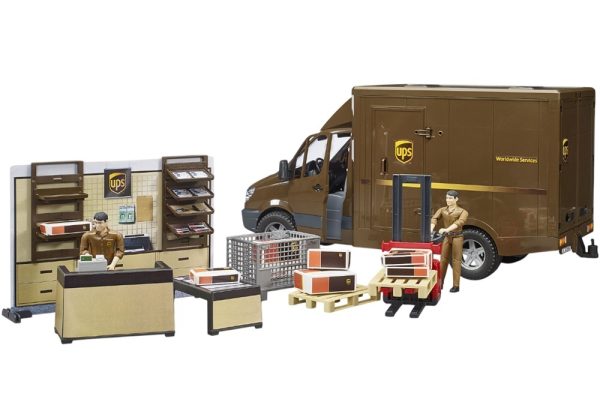 TIENDA UPS BWORLD CON OPERARIO 1:16 - Imagen 3