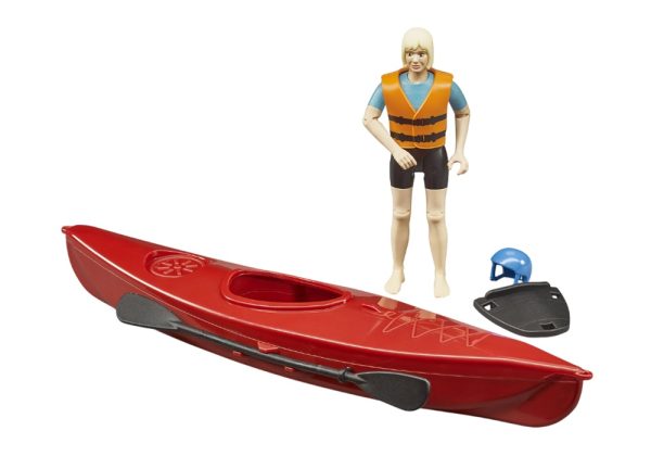 KAYAK CON DEPORTISTA BWORLD 1:16 - Imagen 3