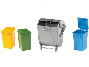 SET CONTENEDORES DE BASURA 1:16