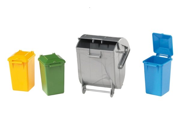 SET CONTENEDORES DE BASURA 1:16