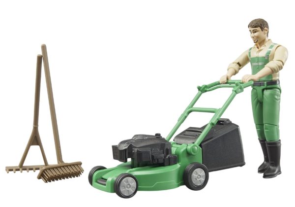 JARDINERO BWORLD CON HERRAMIENTAS 1:16
