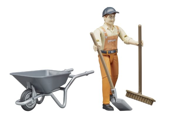 TRABAJADOR BWORLD CON HERRAMIENTAS 1:16 - Imagen 2