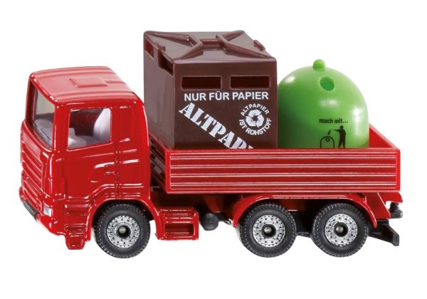 CAMION DE RECICLAJE BLISTER 28x80x43MM