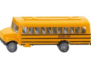 BUS ESCOLAR AMARILLO THOMAS-INTERNATIONAL 86x25x30MM