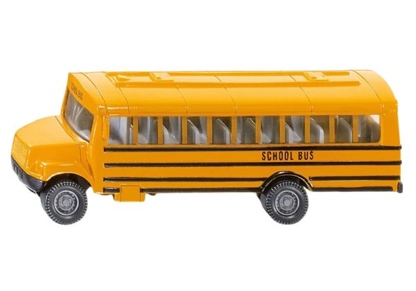 BUS ESCOLAR AMARILLO THOMAS-INTERNATIONAL 86x25x30MM