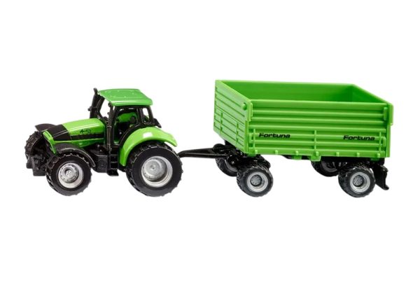 TRACTOR DEUTZ-FAHR AGROTON 265 CON COLOSO FORTUNA 168x35x47MM