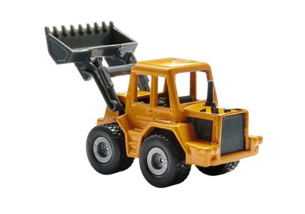 CAMION CAMA BAJA CON CARGADOR FRONTAL 158x36x46MM - Imagen 4