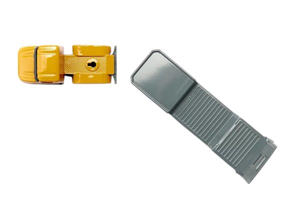 CAMION CAMA BAJA CON CARGADOR FRONTAL 158x36x46MM - Imagen 3