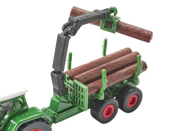 TRACTOR FENDT FAVORIT 926 FORESTAL CON TRONCOS 1:87 - Imagen 6