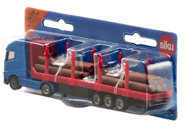 CAMION VOLVO FH 4x2 FORESTAL CON TRONCOS 1:87 - Imagen 3