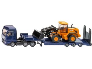 CAMION MAN 6x4 CAMA BAJA CON CARGADOR FRONTAL JCB 1:87