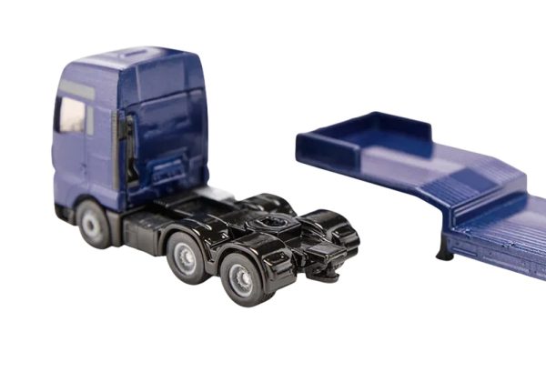 CAMION MAN 6x4 CAMA BAJA CON CARGADOR FRONTAL JCB 1:87 - Imagen 7