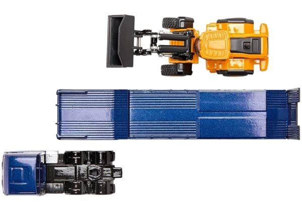CAMION MAN 6x4 CAMA BAJA CON CARGADOR FRONTAL JCB 1:87 - Imagen 5