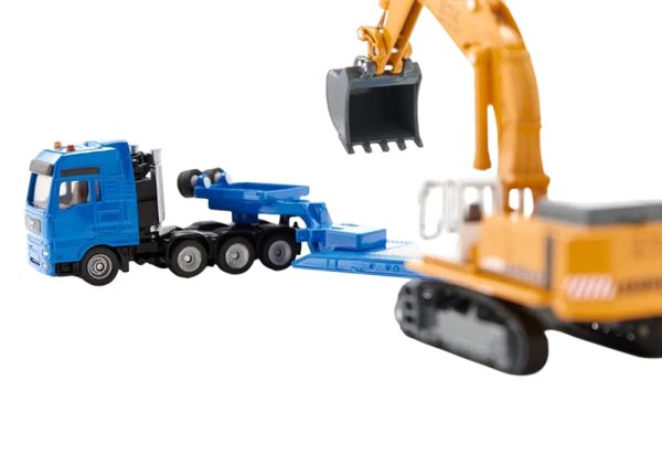 CAMION MAN TGA 10x6 CAMA BAJA CON EXCAVADORA LIEBHERR 974 1:87 - Imagen 3